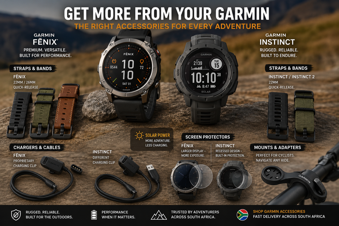 Garmin Fenix vs Instinct: Which Accessories Do You Need?